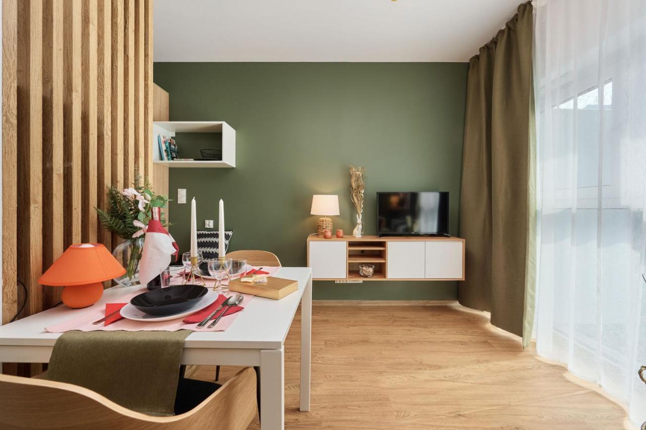 City Panorama Studio Apartments Jaworska 4 By Noclegi Renters فروتسواف المظهر الخارجي الصورة